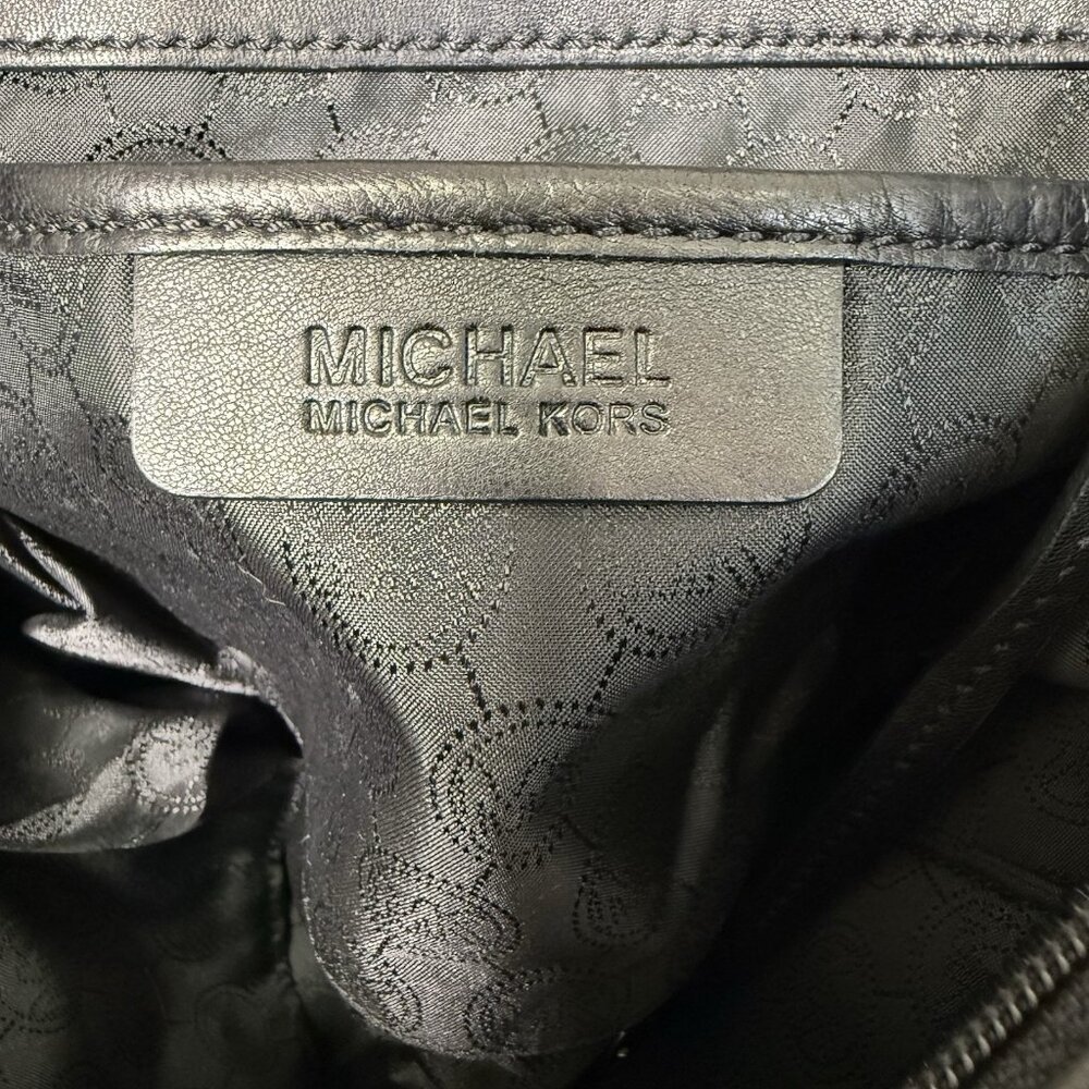 Michael Kors Fulton  Quilted Soft Luxury Leather Tote Bag Handbag Purse Classic - Picture 12 of 16